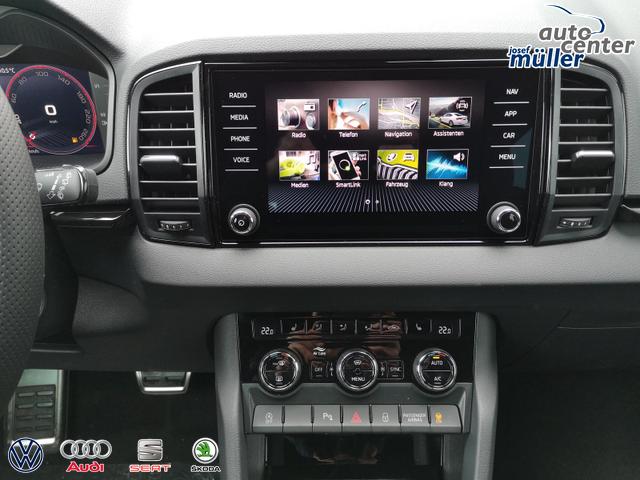 Skoda Karoq Sportline 2.0TDI DSG 4x4 AHK Matrix Leder 19 Zoll 