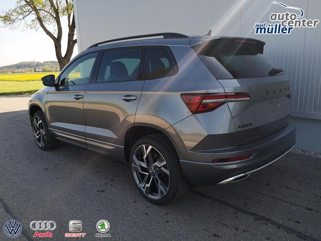 Skoda Karoq Sportline 2.0TDI DSG 4x4 AHK Matrix Pano Sound Leder 19 Zoll 