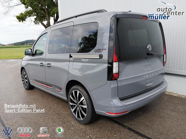 Volkswagen Caddy Basis 1.5TSI DSG Sport Edition ACC Kam GV5 App AHK Reling 