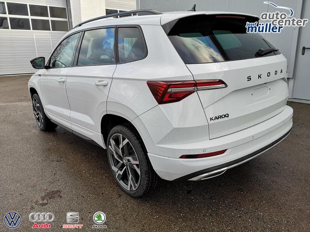 Skoda Karoq Sportline 2.0TDI DSG 4x4 AHK Matrix Leder 19 Zoll 