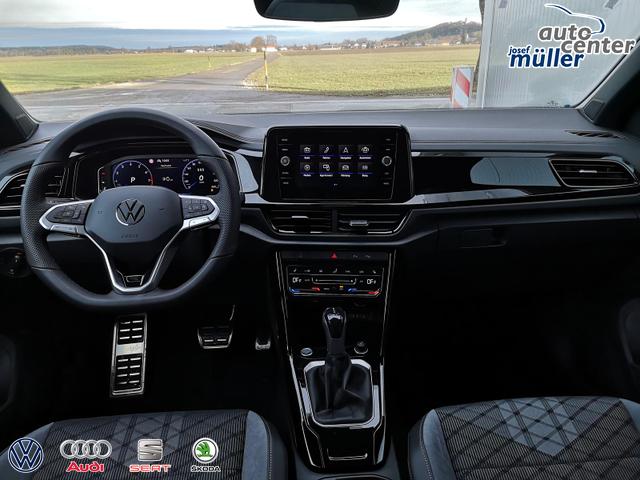 Volkswagen T-Roc R-Line 1.5TSI DSG AHK Pano ACC 19 Zoll schwarz 