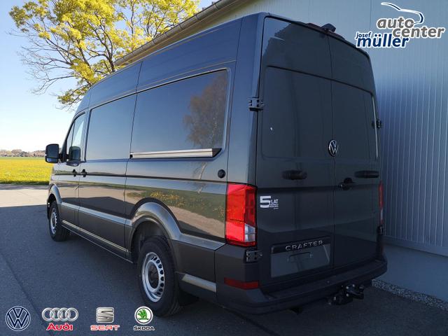 Volkswagen Crafter Kastenwagen Kasten 35 mittellang Hochdach FWD 2.0 TDI L3H3 LED 2 Schiebet&uuml;ren AHK Kamera 270 Grad App PDC GRA 