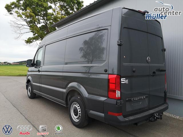 Volkswagen Crafter Kastenwagen Kasten 35 mittellang Hochdach FWD 2.0 TDI L3H3 LED AHK Kamera 270 Grad App PDC GRA 