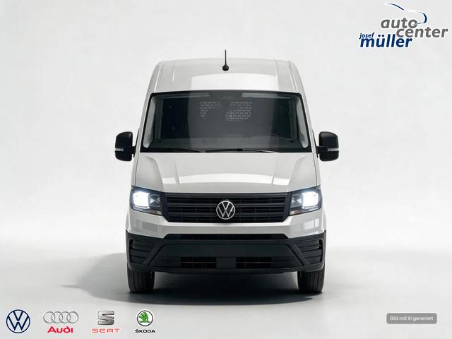 Volkswagen Crafter Kastenwagen 35 mittellang Hochdach FWD L3H3 AHK Kamera 3 Sitzer GV5 APP 