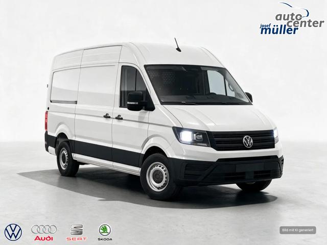 Volkswagen Crafter Kastenwagen 35 mittellang Hochdach FWD L3H3 AHK Kamera 3 Sitzer GV5 APP 