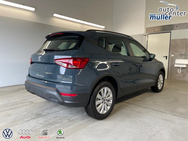Seat / Arona / Blau / / / 115PS AHK+Sitzheiz+Climatronic