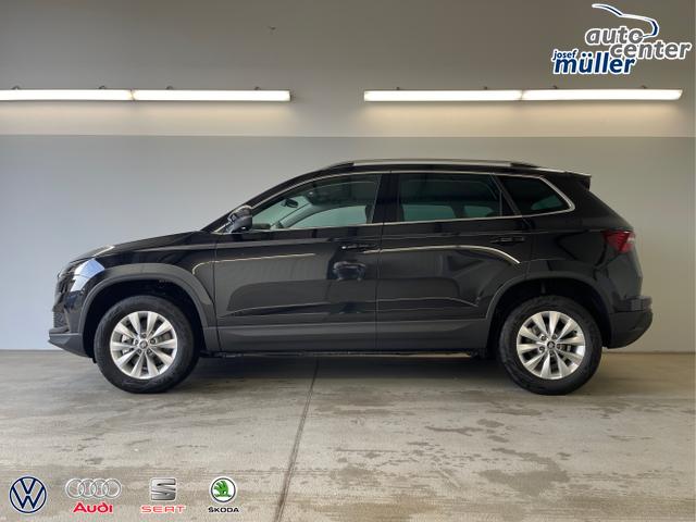 Skoda / Karoq / Schwarz / / / 150PS TSI DSG Navi+ACC+AHK+Kessy+Kamera+Sitzheiz+eHeck+GV5