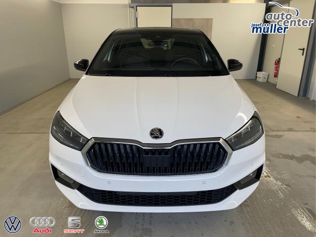 Skoda / Fabia / Weiß / / / Selection 115PS DSG Dynamic+Kamera+Kessy+Alu16+Sitzheiz+Climatronic+PDCvo+hi 