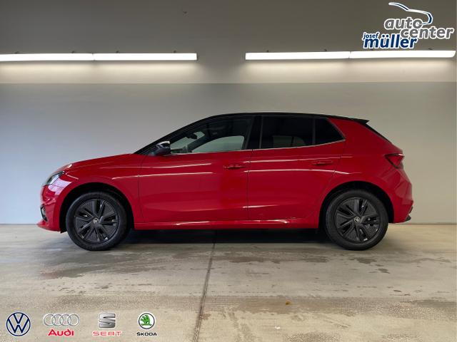 Skoda / Fabia / Rot / / / Selection 115PS DSG Dynamic+Kamera+Kessy+Alu16+Sitzheiz+Climatronic+PDCvo+hi 