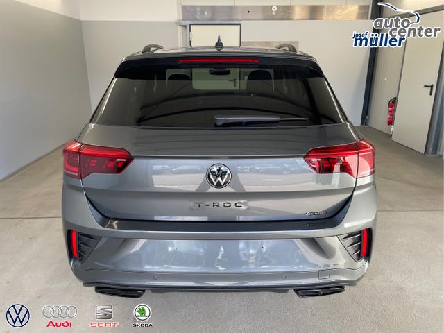 Volkswagen / T-Roc / Grau / / / 2.0 TSI 140kW / 190PS DSG 4M AHK+Black+Matrix+ACC+Navi