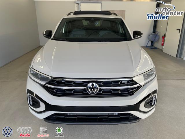 Volkswagen / T-Roc / Grau / / / 190PS 4M DSG Pano+AHK+Black+IQ.Light+IQ.Drive+eHeck+Kamera+Alu19