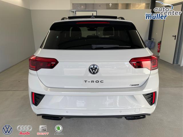 Volkswagen / T-Roc / Grau / / / 190PS 4M DSG Pano+AHK+Black+IQ.Light+IQ.Drive+eHeck+Kamera+Alu19