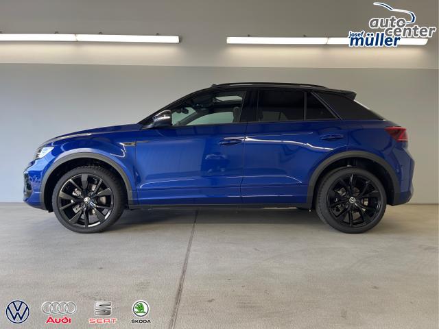 Volkswagen / T-Roc / Blau / / / 190PS 4M DSG Pano+AHK+Black+IQ.Light+IQ.Drive+eHeck+Kamera+Alu19