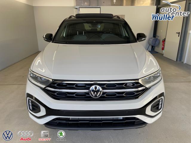 Volkswagen / T-Roc / Grau / / / 190PS 4M DSG Pano+AHK+Black+IQ.Light+IQ.Drive+eHeck+Kamera+Alu19