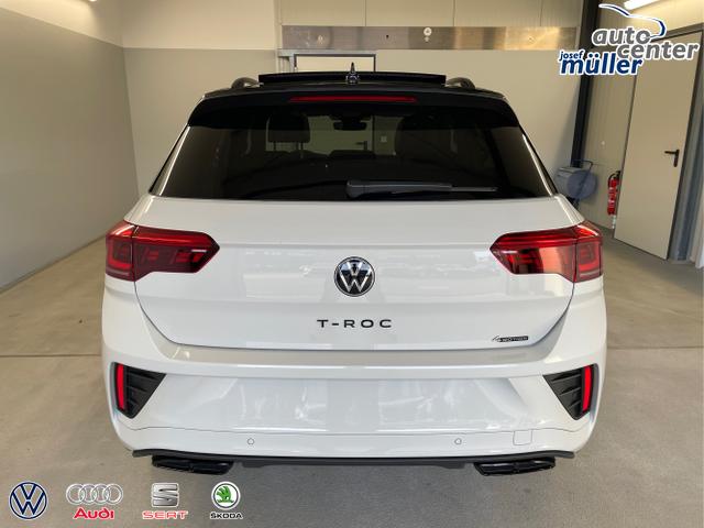 Volkswagen / T-Roc / Grau / / / 190PS 4M DSG Pano+AHK+Black+IQ.Light+IQ.Drive+eHeck+Kamera+Alu19
