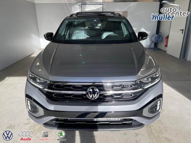 Volkswagen / T-Roc / [K2A2] Pyrit Silber Metallic / Dach Schwarz / / / 190PS 4M DSG Pano+AHK+Black+IQ.Light+IQ.Drive+eHeck+Kamera+Alu19