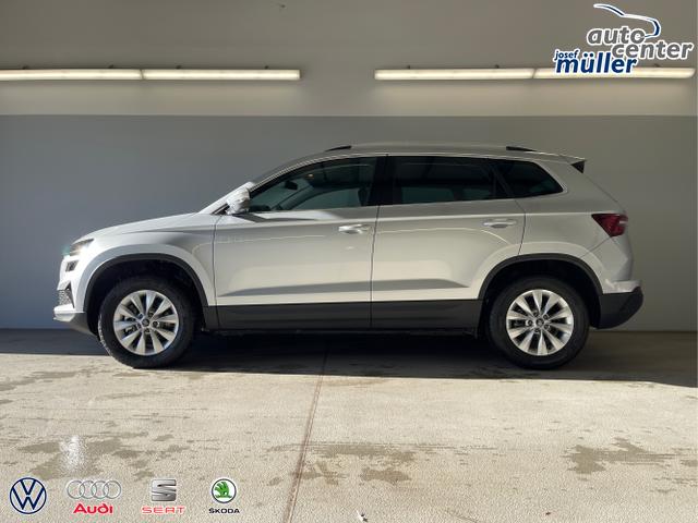 Skoda / Karoq / Silber / / / 150PS TDI DSG 4x4 AHK+Navi+ACC+Kamera+Sitzheiz+eHeck+GV5