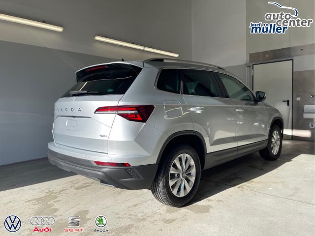 Skoda / Karoq / Silber / / / 150PS TDI DSG 4x4 AHK+Navi+ACC+Kamera+Sitzheiz+eHeck+GV5