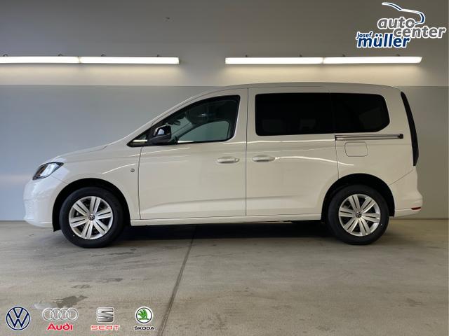 Volkswagen / Caddy / Weiß / / / 115PS AHK+Climatronic+App-Connect+Winter+GVL+PDC+Side u. Lane Assist
