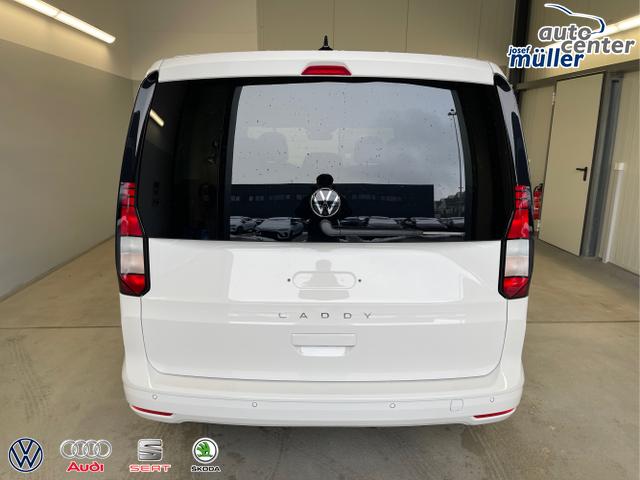 Volkswagen / Caddy / Weiß / / / 115PS AHK+Climatronic+App-Connect+Winter+GVL+PDC+Side u. Lane Assist