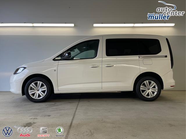Volkswagen / Caddy / Weiß / / / 115PS AHK+Climatronic+App-Connect+Winter+GVL+PDC+Side u. Lane Assist