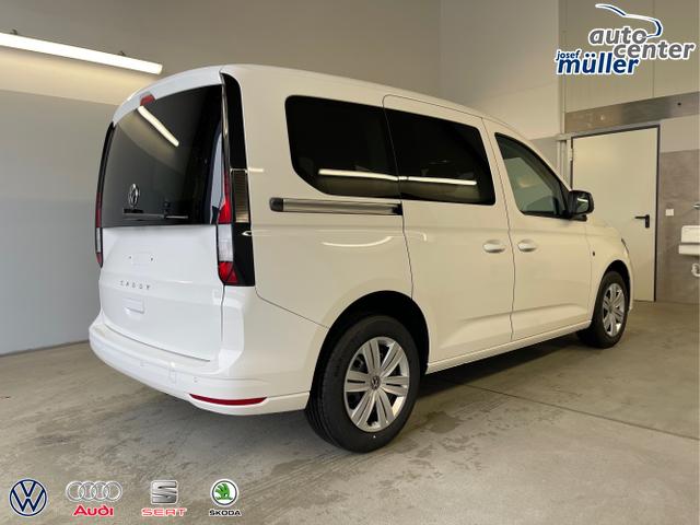 Volkswagen / Caddy / Weiß / / / 115PS AHK+Climatronic+App-Connect+Winter+GVL+PDC+Side u. Lane Assist