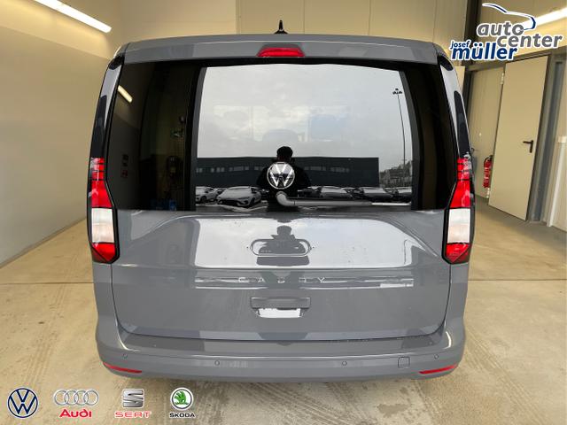 Volkswagen / Caddy / Grau / / / 115PS AHK+Climatronic+App-Connect+Winter+GVL+PDC+Side u. Lane Assist