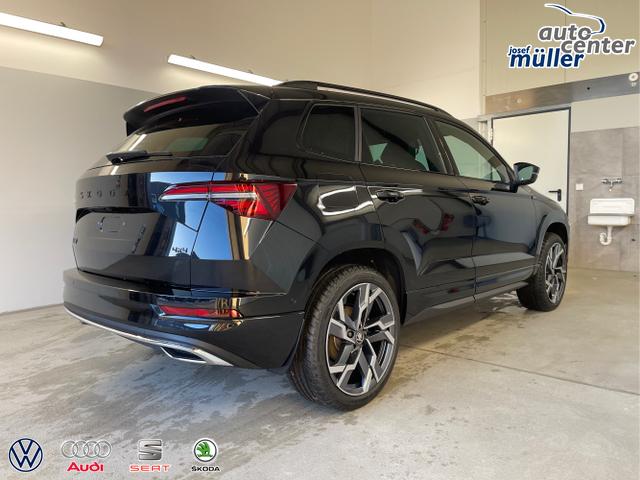 Skoda / Karoq / Schwarz / / / TSI 4x4 360&deg;+19 Zoll+Navi+AHK