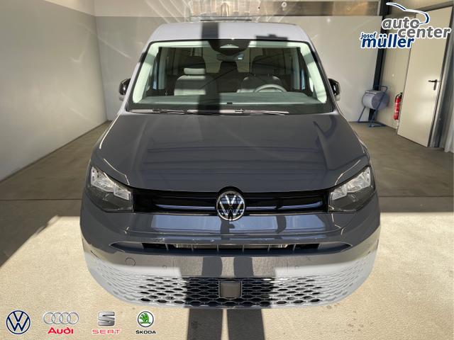 Volkswagen / Caddy / Grau / / / 115PS DSG AHK+Kamera+ACC+Parklenk+SHZ+Side Assist+App-Connect