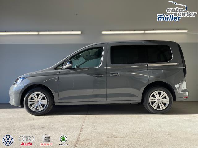 Volkswagen / Caddy / Grau / / / 115PS DSG AHK+Kamera+ACC+Parklenk+SHZ+Side Assist+App-Connect