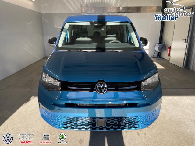 Volkswagen / Caddy / Blau / / / 115PS DSG AHK+Kamera+ACC+Parklenk+SHZ+Side Assist+App-Connect