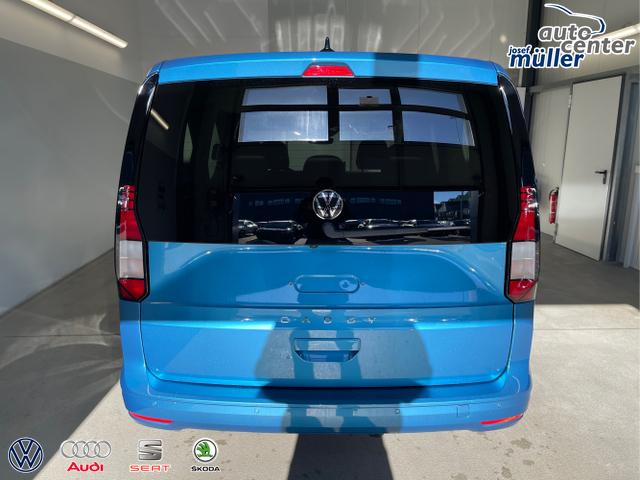 Volkswagen / Caddy / Blau / / / 115PS DSG AHK+Kamera+ACC+Parklenk+SHZ+Side Assist+App-Connect