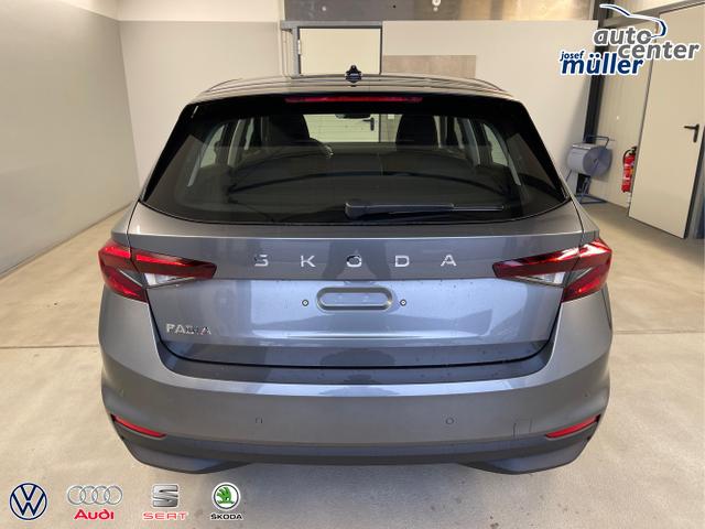 Skoda / Fabia / Grau / / / Drive 115PS GV5+Sitzheiz+AppConnect+LED+Armlehne+Touch+PDC+Nebel