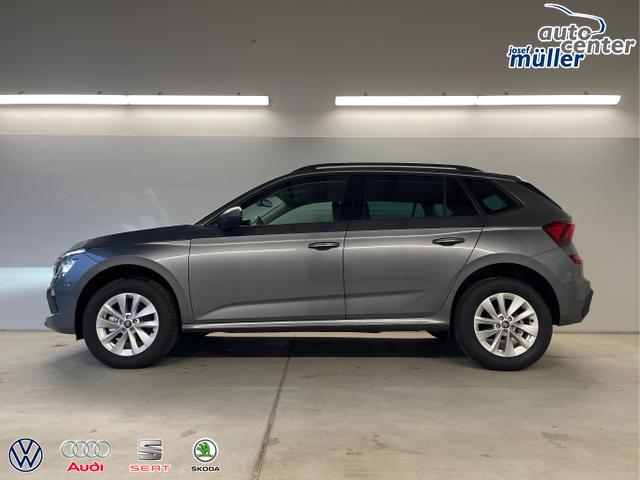 Skoda / KAMIQ / Grau / / / 115PS DSG Matrix+AHK+Kamera+PDC vor+hi+Kessy+Sitzheizung+GVL