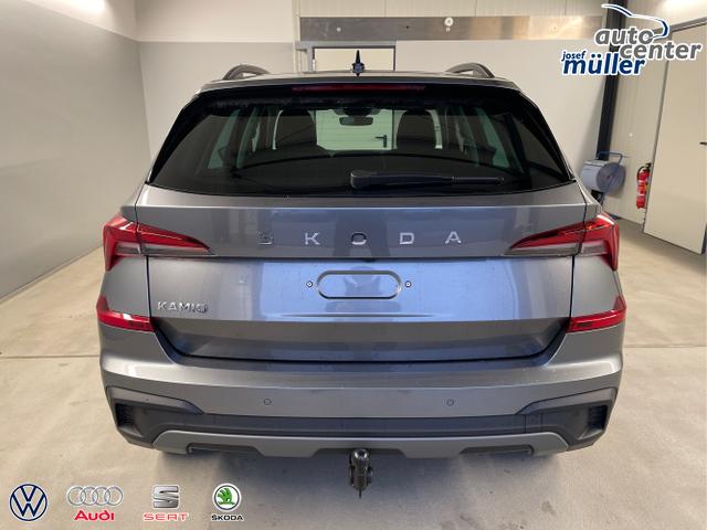 Skoda / KAMIQ / Grau / / / 115PS DSG Matrix+AHK+Kamera+PDC vor+hi+Kessy+Sitzheizung+GVL