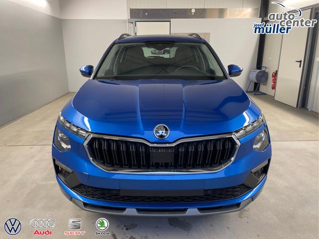 Skoda / KAMIQ / Blau / / / 115PS DSG Matrix+AHK+Kamera+PDC vor+hi+Kessy+Sitzheizung+GVL