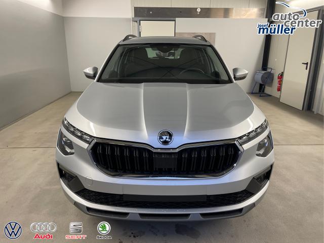 Skoda / KAMIQ / Silber / / / 115PS DSG Matrix+AHK+Kamera+PDC vor+hi+Kessy+Sitzheizung+GVL