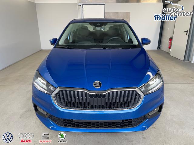 Skoda / Fabia / Blau / / / 95PS Sitzheizung+Lenkradheizung+App-Connect+GRA+GVL+ParkPilot