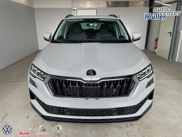 Skoda / Karoq / Grau / / / 150PS DSG AHK+Kamera+ACC+Kessy+Kamera+ParkPilot vo+hi+App