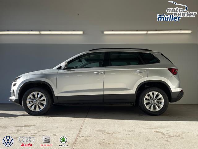 Skoda / Karoq / Silber / / / 150PS DSG AHK+Kamera+ACC+Kessy+Kamera+ParkPilot vo+hi+App