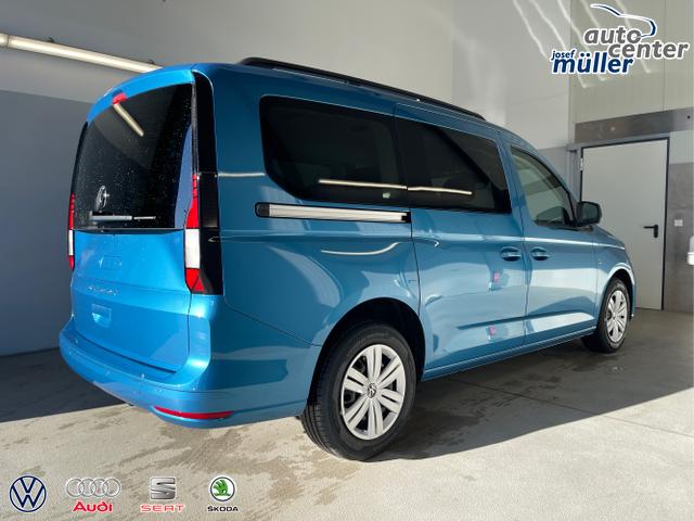 Volkswagen / Caddy / Blau / / / 115PS DSG AHK+7 Sitze+Assistenzpaket