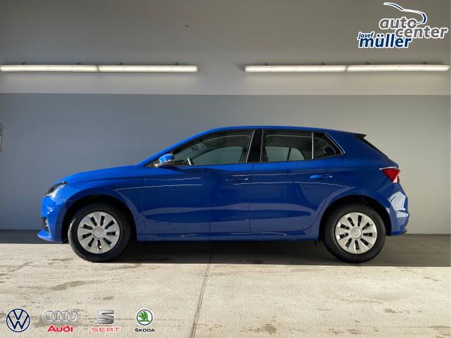 Skoda / Fabia / Blau / / / 95PS Sitzheizung+Lenkradheizung+App-Connect+GRA+GVL+ParkPilot