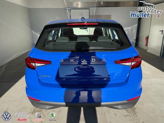 Skoda / Fabia / Blau / / / 95PS Sitzheizung+Lenkradheizung+App-Connect+GRA+GVL+ParkPilot