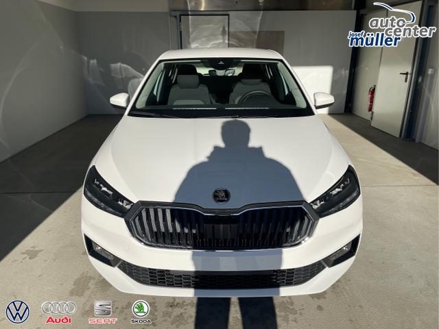 Skoda / Fabia / Wei&szlig; / / / 95PS Sitzheizung+Lenkradheizung+App-Connect+GRA+GVL+ParkPilot