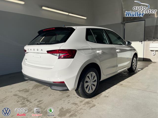 Skoda / Fabia / Wei&szlig; / / / 95PS Sitzheizung+Lenkradheizung+App-Connect+GRA+GVL+ParkPilot
