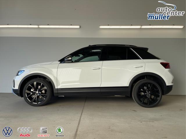 Volkswagen / T-Roc / Wei&szlig; / / / TDI DSG Pano+Black Style+AHK+Navi+ergoActive+IQ.Drive+Kamera+Keyless