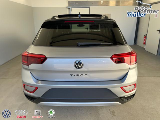 Volkswagen / T-Roc / Silber / / / TDI DSG Pano+Black Style+AHK+Navi+ergoActive+IQ.Drive+Kamera+Keyless