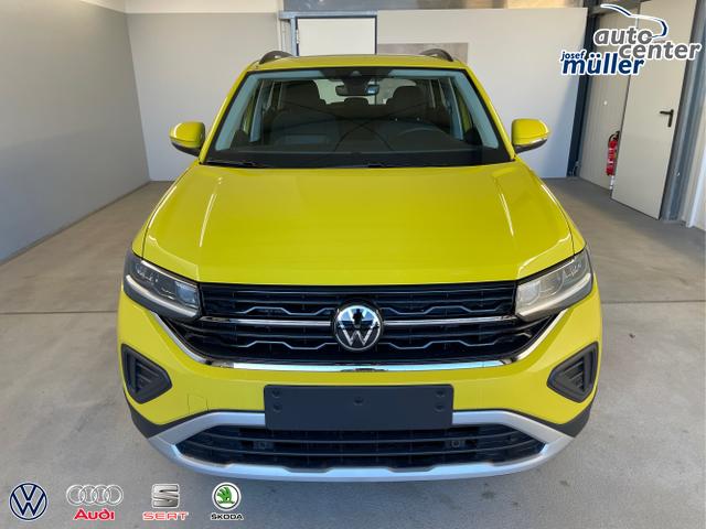 Volkswagen / T-Cross / Gelb / / / 95PS PDC vo+hi+Shz+App+Side+Travel