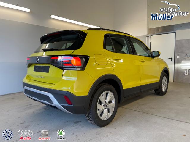Volkswagen / T-Cross / Gelb / / / 95PS PDC vo+hi+Shz+App+Side+Travel