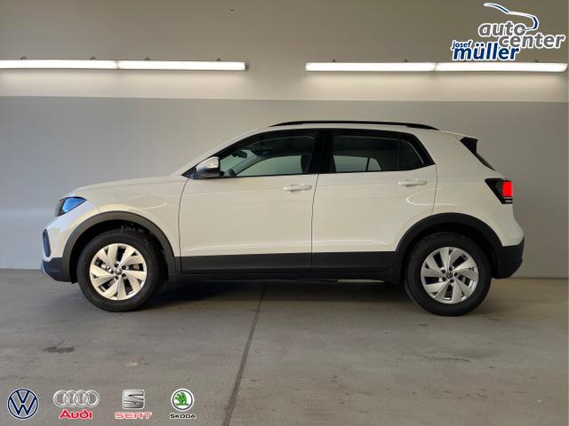 Volkswagen / T-Cross / Wei&szlig; / / / 95PS PDC vo+hi+Shz+App+Side+Travel